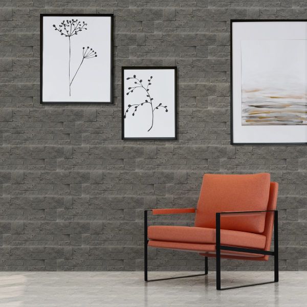 Pierre décorative, extérieur / intérieur, gris, Antalya Grey
