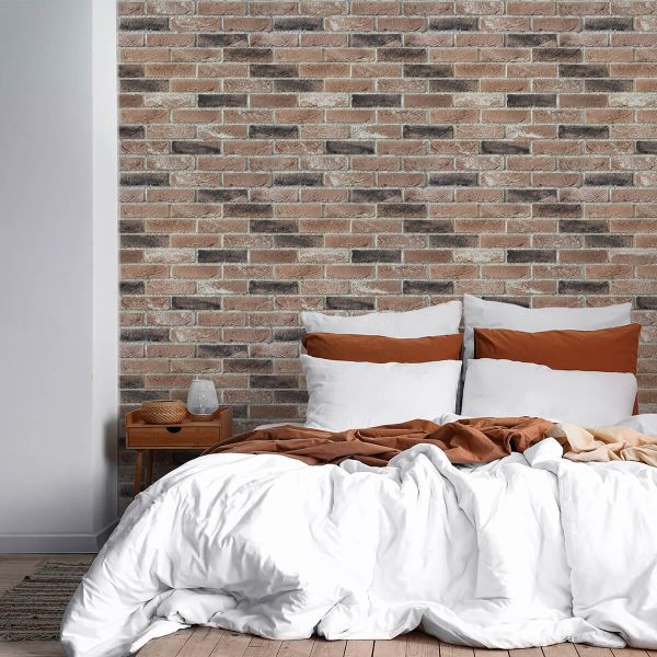 Brique décorative, intérieur, multicolore, Imperial Salmon