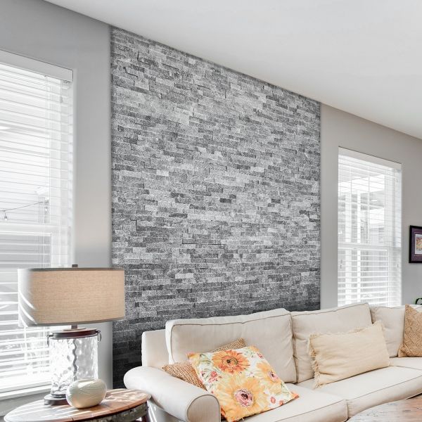 Pierre naturelle en marbre, extérieur / intérieur, gris, Mineral Grey