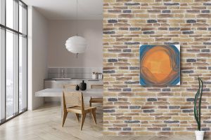 Pierre décorative, extérieur / intérieur, multicolore, Bourgogne Auxonne Tweed
