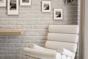 Brique décorative, extérieur / intérieur, blanc, Chester White