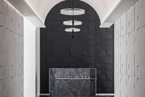 Panneau décoratif, intérieur, blanc, 3D Haze