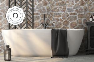 Pierre décorative, extérieur / intérieur, multicolore, Cote Mur Mix