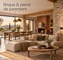 Brique et pierre de parement : Idées déco et conseils d'aménagement