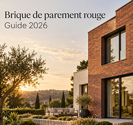 Brique de parement rouge : le guide 2026 pour habiller vos façades et vos murs intérieurs