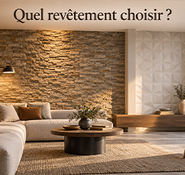 Plaquette de parement brique MODULO vs Papier Peint 3D et Panneau Décoratif en Polystyrène : Que Choisir pour Vos Murs?